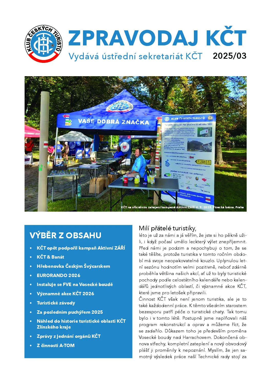 Zpravodaj ústředí